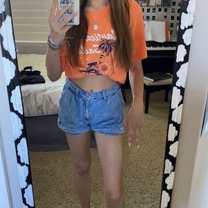 american eagle mom shorts